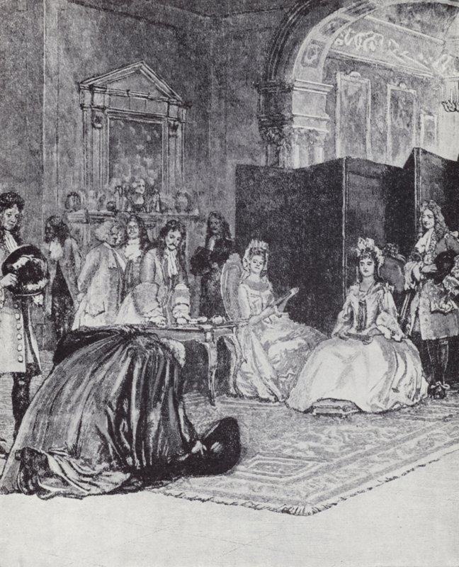 Bishop Burnet announcing the accession of Queen Anne 作者 佩里特（之后）亨利万豪酒店