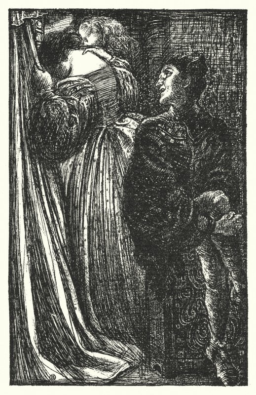 莎士比亚歌曲：“不要再叹息了，女士们”（石版画） 作者 亨利·奥斯波瓦特