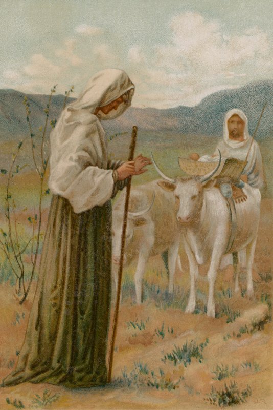 Hannah and Samuel (chromolitho) 作者 亨利·莱兰德