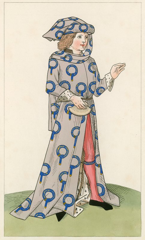 Garter的骑士，1470年， 作者 亨利·肖
