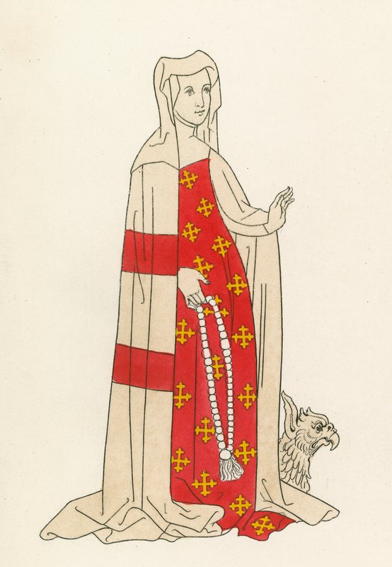 伊莎贝拉，William Beauchamp的妻子，1483-85 作者 亨利·肖