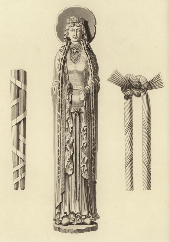 女王Clotilda，约1100年 作者 亨利·肖