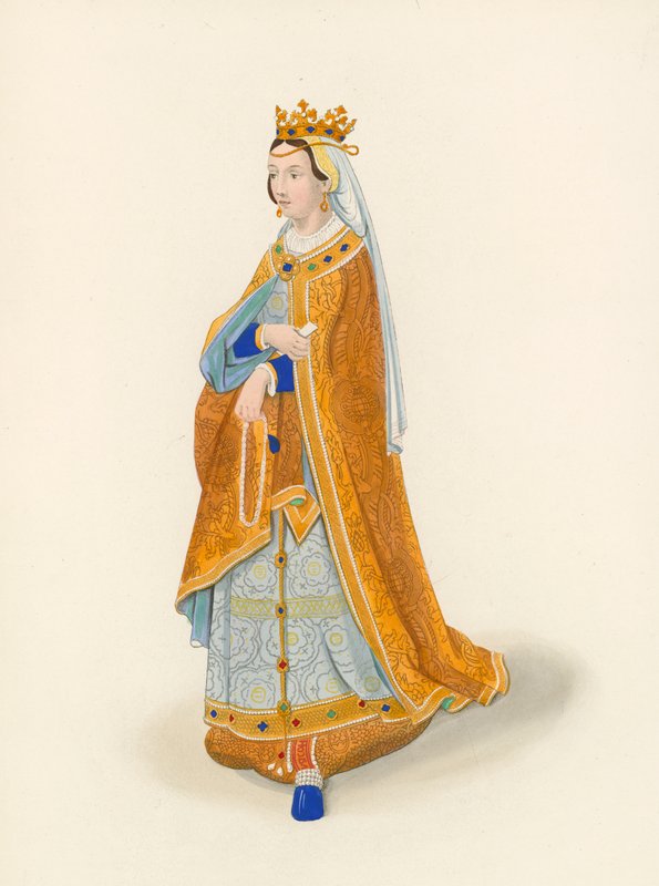 女王菲利普，1525年 作者 亨利·肖