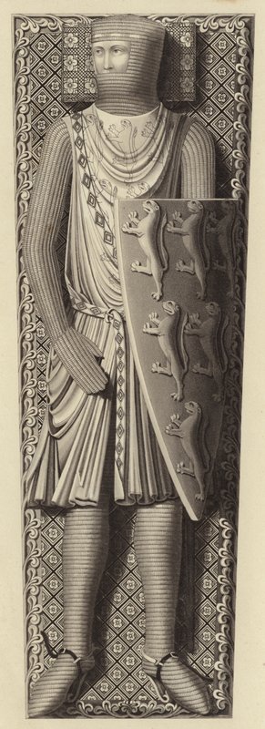 William Longuespee，索尔兹伯里的第一伯爵，大约1226年 作者 亨利·肖