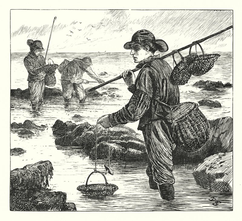 海景图（雕刻 作者 亨利·汤尼·格林