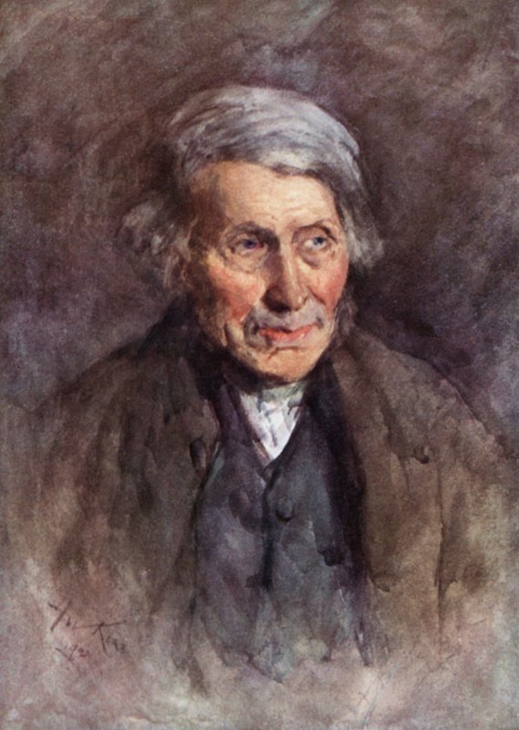 Annals of the Parish: The Millwright (colour litho) 作者 亨利·赖特·克尔