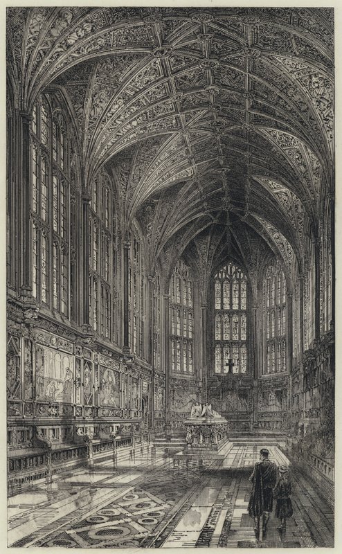 The Memorial Chapel (engraving) 作者 赫伯特（后）雷尔顿