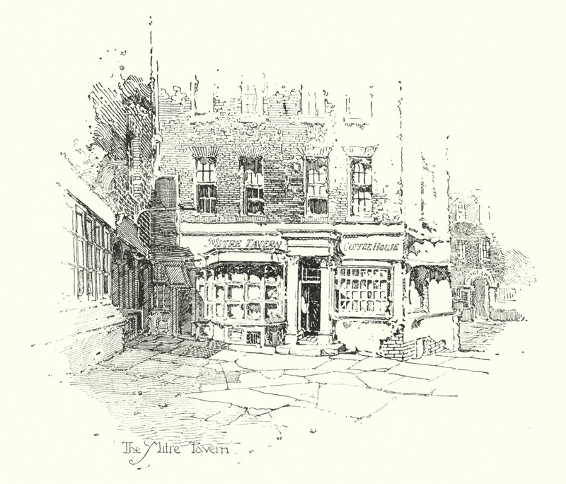 The Mitre Tavern, London (litho) 作者 赫伯特（后）雷尔顿