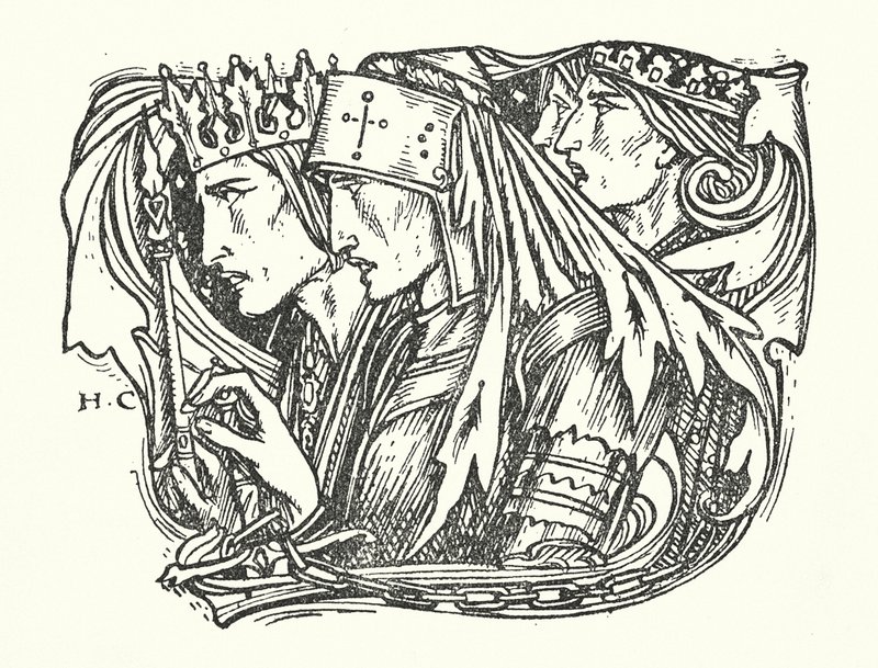 La Belle Dame Sans Merci（雕刻） 作者 赫伯特·科尔