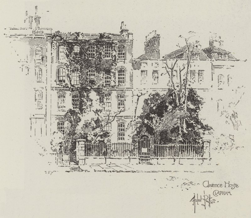 Clapham的Clarence House 作者 赫伯特·雷顿