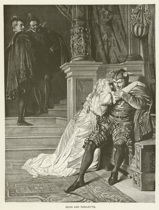Gilda和Rigoletto 作者 赫尔曼·考尔巴赫