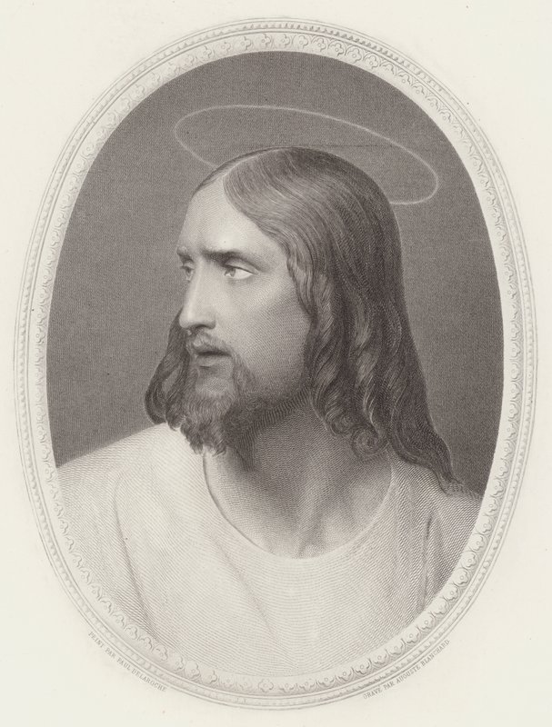 耶稣基督 作者 希波吕特·德拉罗什（Hippolyte Delaroche）