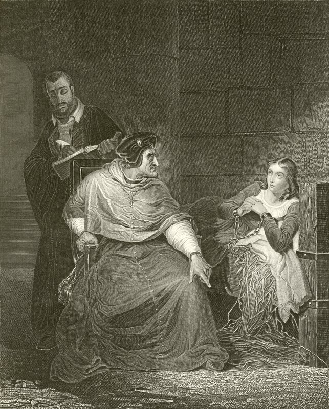 圣女贞德 作者 希波吕特·德拉罗什（Hippolyte Delaroche）
