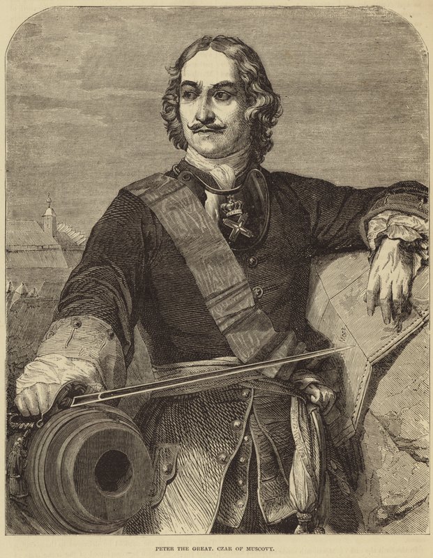 彼得大帝 作者 希波吕特·德拉罗什（Hippolyte Delaroche）
