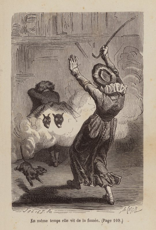 Un Bon Petit Diable》插图（雕刻） 作者 贺拉斯（后）卡斯特利