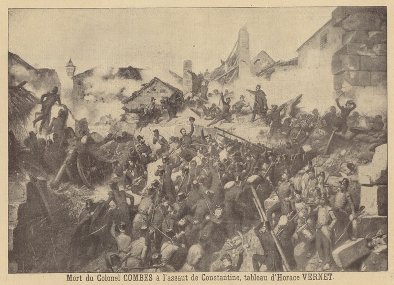夺取康斯坦丁，1837年 作者 埃米尔·让·霍勒斯·韦尔内