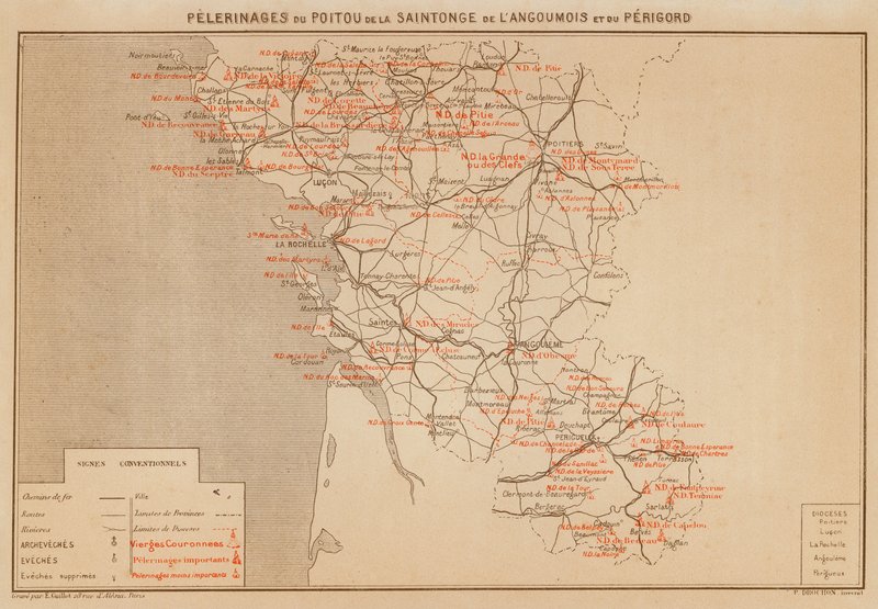 Pelerinages Du Poitou De La Saintonge De L