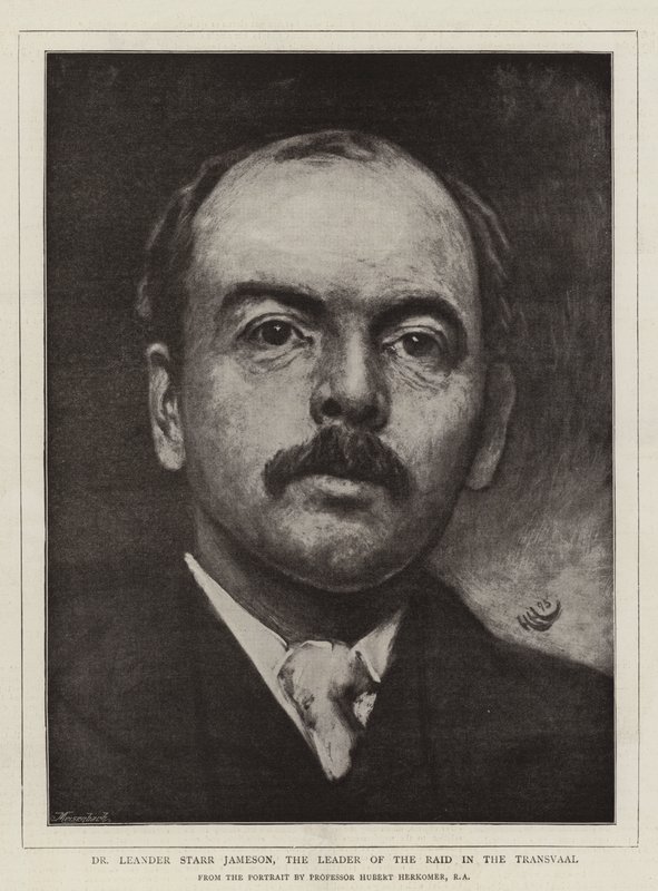 Leander Starr Jameson博士，德兰士瓦的突袭领导人 作者 休伯特·冯·赫科默