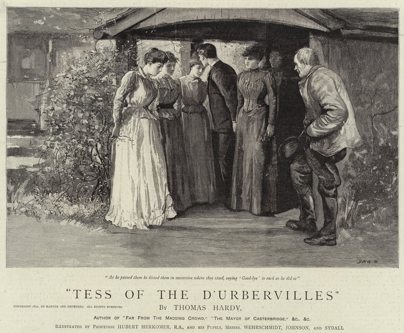 D&39;Urbervilles的苔丝 作者 休伯特·冯·赫科默