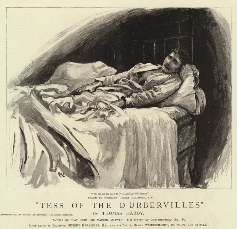 D&39;Urbervilles的苔丝 作者 休伯特·冯·赫科默