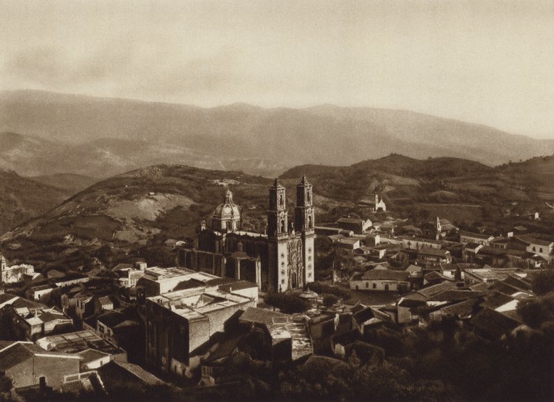 墨西哥: Taxco（黑白照片） 作者 雨果·布雷默