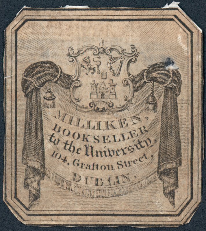 贸易卡，Milliken 作者 爱尔兰学校