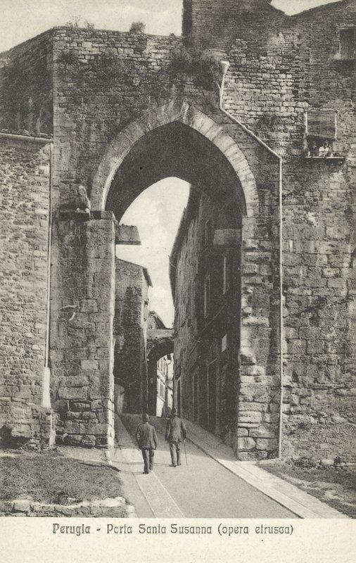佩鲁贾，Porta Santa Susanna 作者 意大利摄影师