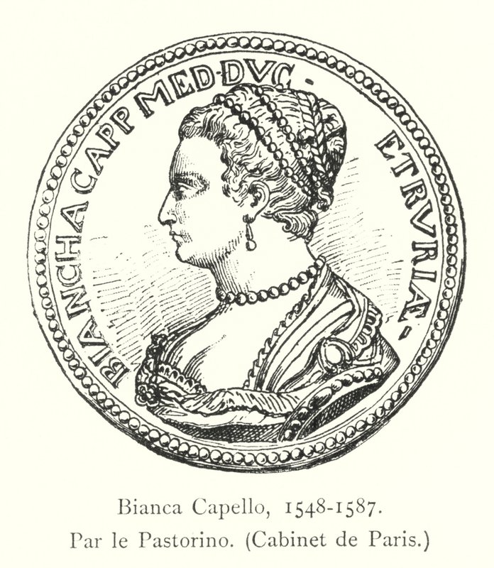 Bianca Capello，1548-1587，Par le Pastorino，巴黎内阁 作者 意大利学校