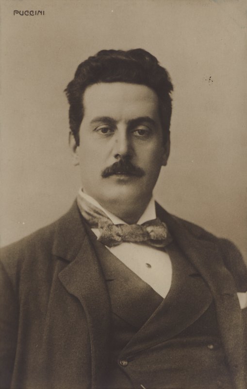 Giacomo Puccini，意大利作曲家 作者 意大利摄影师