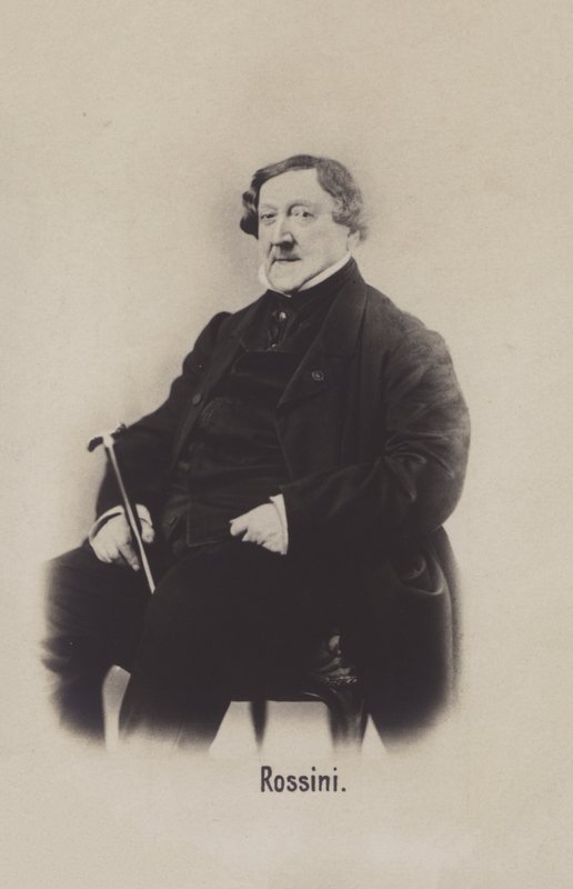 Gioachino Rossini，意大利作曲家 作者 意大利摄影师