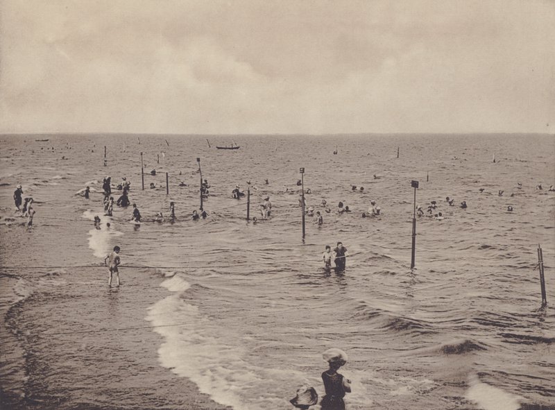 丽都，Bagni Di Mare（黑白照片） 作者 意大利摄影师