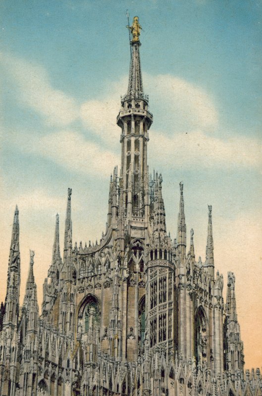 米兰 / Milan: La Madonnina（彩色照片） 作者 意大利摄影师