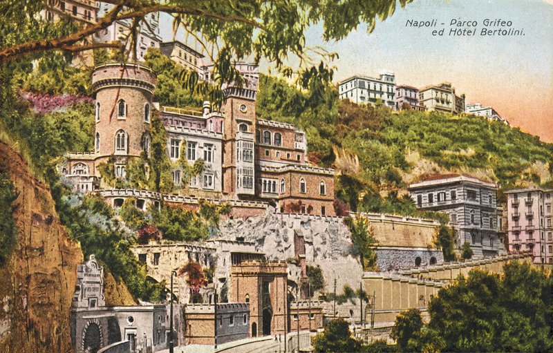 那不勒斯，意大利，Grifeo公园，Hotel Bertolini 作者 意大利摄影师