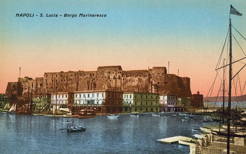 那不勒斯，意大利，S Lucio，Borgo Marinaresco 作者 意大利摄影师
