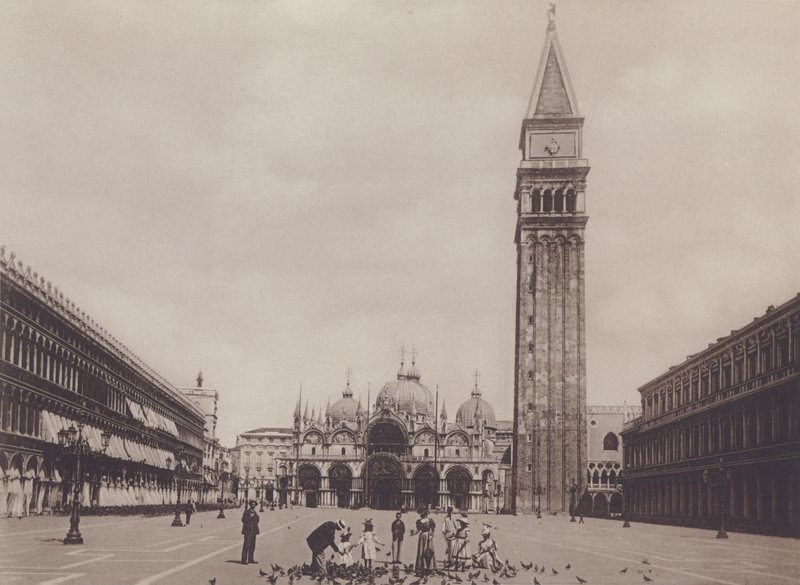Piazza S Marco（黑白照片） 作者 意大利摄影师