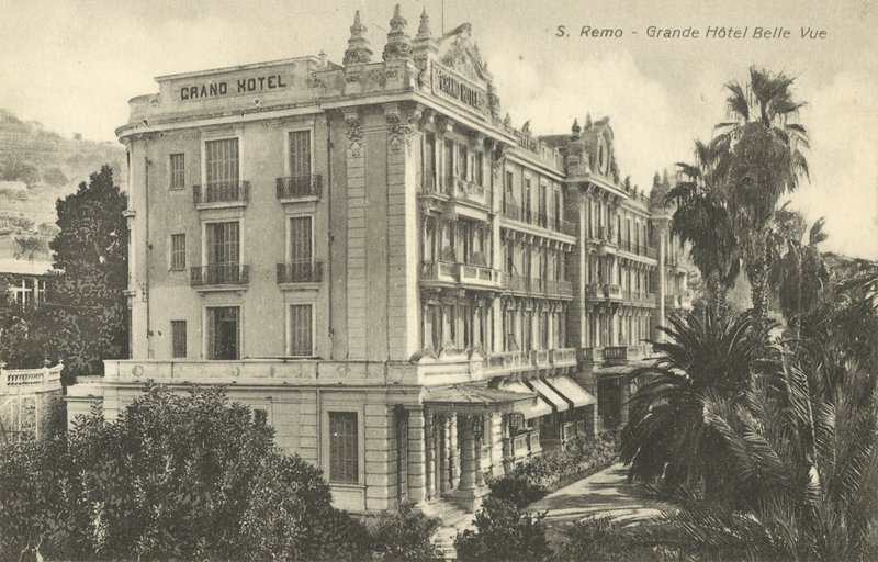 San Remo，意大利，Grande Hotel Belle Vue 作者 意大利摄影师