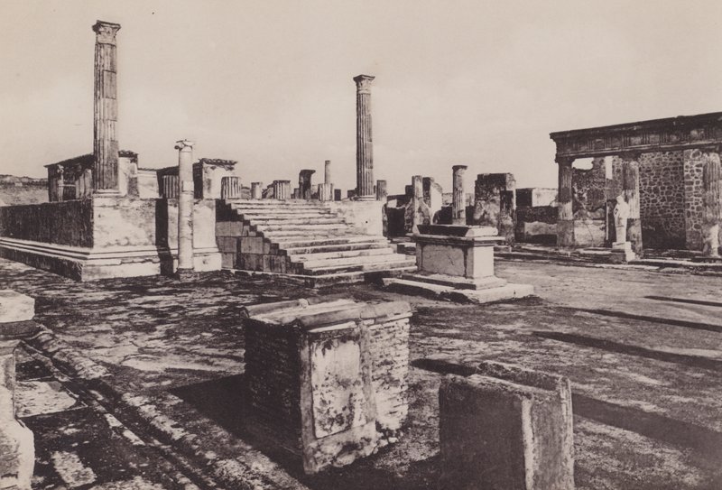 Tempio Di Apollo，阿波罗神庙（黑白照片） 作者 意大利摄影师