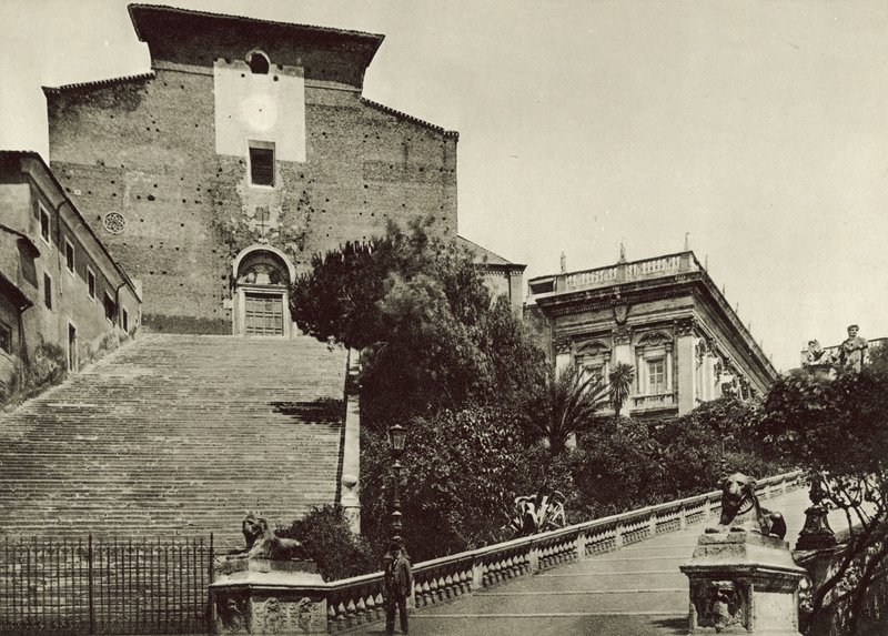 S Maria Aracoeli的Chruch 作者 意大利摄影师