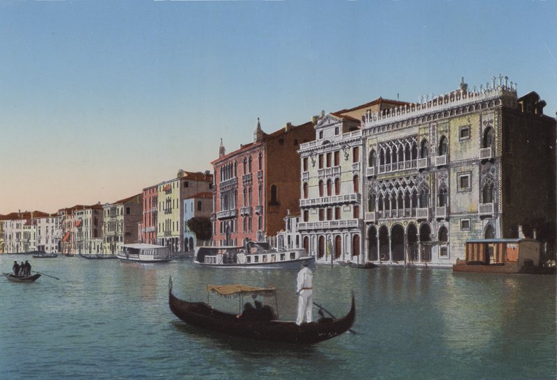 威尼斯，大运河，Palazzo Ca d“Oro 作者 意大利摄影师