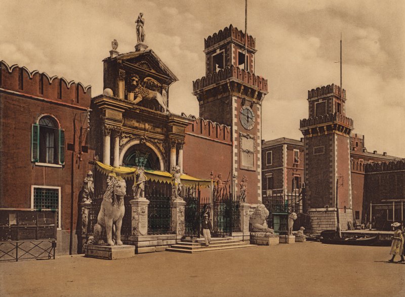 威尼斯：Regio Arsenale Marittimo（彩色照片） 作者 意大利摄影师
