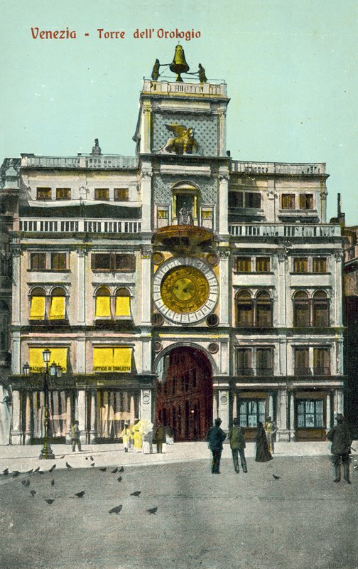 威尼斯，意大利，Torre Dell Orologio 作者 意大利摄影师