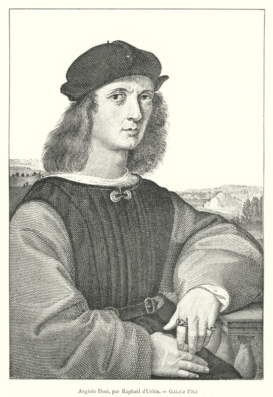 Angiolo Doni, par Raphael d
