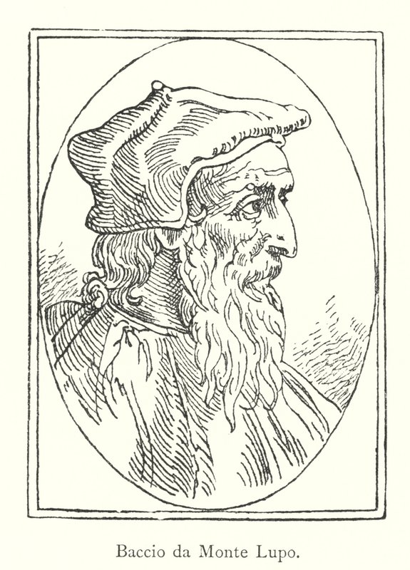 Baccio da Monte Lupo（雕版画 作者 意大利学校