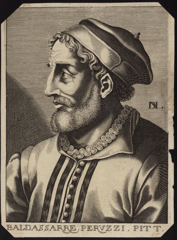 Baldassare Tommaso Peruzzi 作者 意大利学校