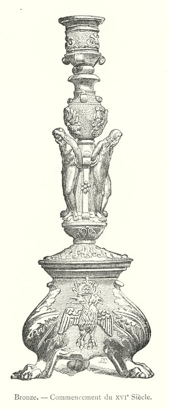 Bronze, Commencement du XVIe Siecle (engraving) 作者 意大利学校