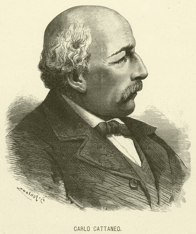 Carlo Cattaneo (雕刻) 作者 意大利学校
