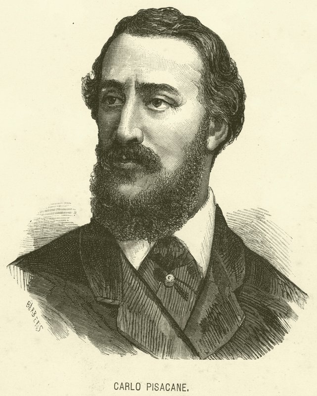 Carlo Pisacane (engraving) 作者 意大利学校