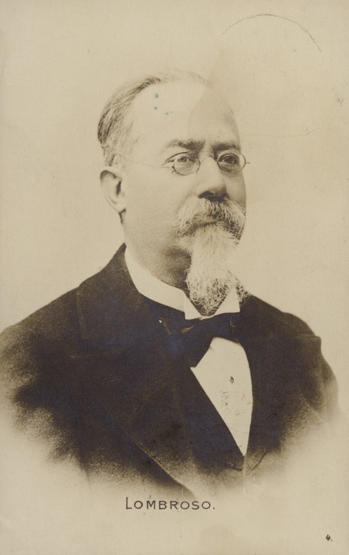 Cesare Lombroso（1835-1909），意大利医生和犯罪学家 作者 意大利学校