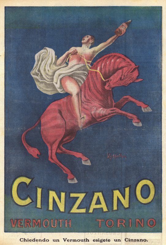都灵 Cinzano Vermouth（彩色印刷版） 作者 意大利学校