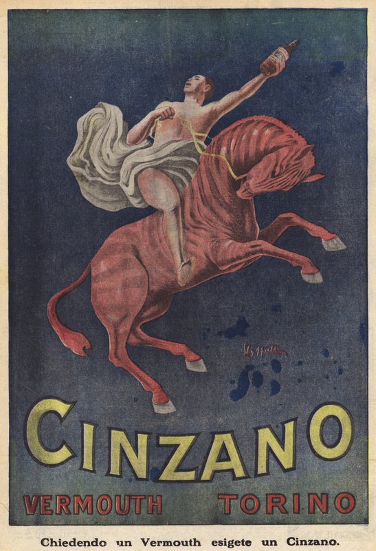 都灵 Cinzano Vermouth（彩色印刷版） 作者 意大利学校